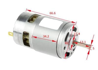 RS775 Dc Spindle Motor Rulmanlı(24v 6000Rpm)