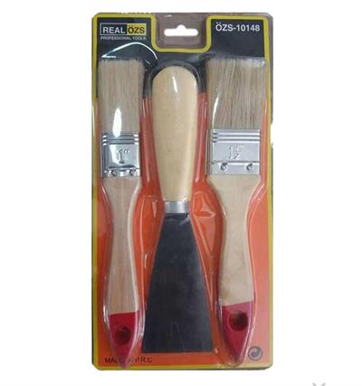 Real Özs Temizlik Fırçası 3Lü Set (ÖZS-10148)