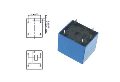 Röle 24VDC 250v 10A 5 Pin SRD SL C RELAY Mavi