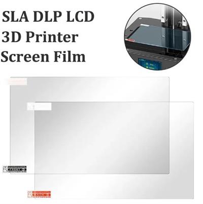 SLA DLP 3D Yazıcı 6.23 inç LCD ekran koruyucu Film 132x80mm (Mono 4K)