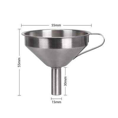 Sla Reçine İçin 304 Paslanmaz Mini Reçine Doldurma Hunisi-5.5cm
