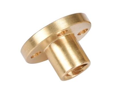 T8 4 Hatve Trapez Somun(Pirinç)