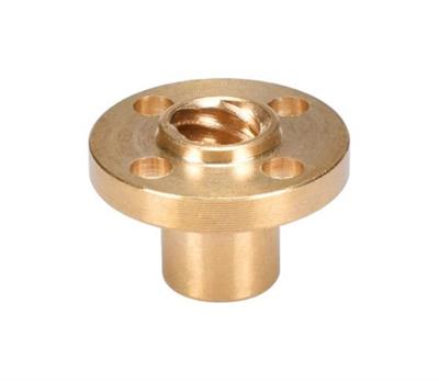 T8 8 Hatve Trapez Somun(Pirinç)