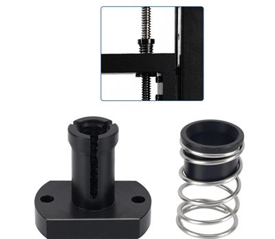 T8 Boşluksuz Yaylı Pom Somunu(2Hatve)