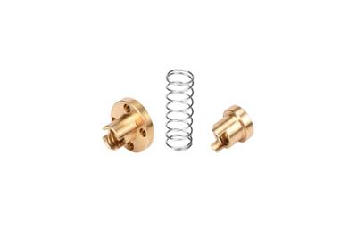 T8 Yaylı Pirinç Trapez Somunu(8 Hatve)