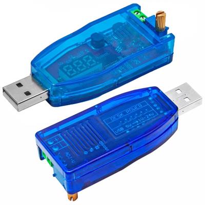 USB 5V Girişli 1-3.3-9-12-24V DC-DC Ayarlanabilir Voltaj Düşürücü ve Yükseltici-Yeşil Led
