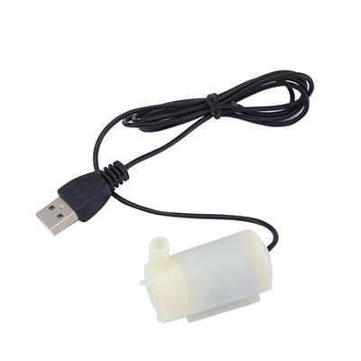 Usb Girişli Mini Dalgıç Dik Su Pompası IP68 Saatte 80-120 Litre