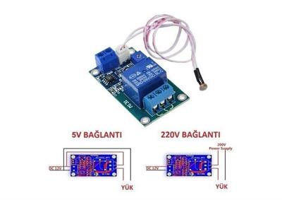 XH-M131 5V Ldr Işık Kontrollü Röle