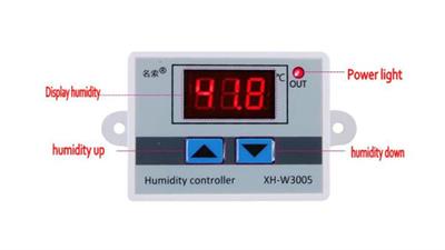 XH-W3005 220V AC Dijital Nem Kontrol Cihazı Termostat 1500W