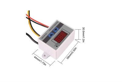 XH-W3005 220V AC Dijital Nem Kontrol Cihazı Termostat 1500W