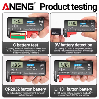 ANENG BT-168 PRO Pil Test Cihazı