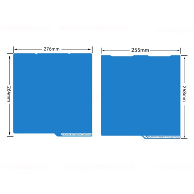 Anycubic Kobra 3 Çift Taraflı Düşük Sıcaklık Soğuk Baskı Yüzeyi-Mavi-255x268mm