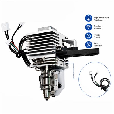 Anycubic Kobra X Uyumlu Hotend ve Kesici Gövde Full Takım-Ace Gen2