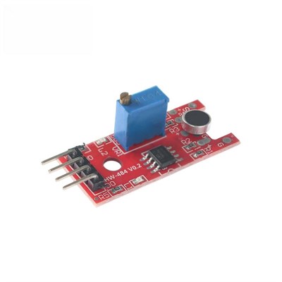 Arduino Uyumlu Mikrofonlu ve Yüksek Hassasiyetli Ses Sensör Modülü-KY-038