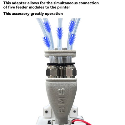 Bambu Lab A1-A1 Mini 5 Girişli Filament Hub