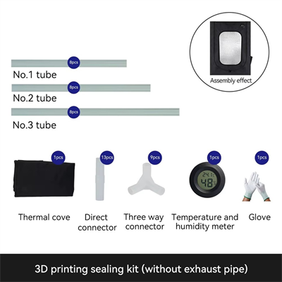 Bambu Lab A1 Mini Toz Su ve Isı Önleyici Bez Kutu-Termostatlı