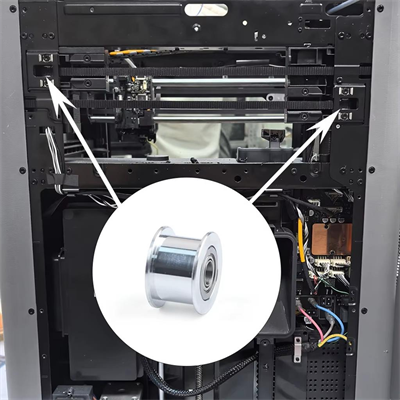 Bambu Lab P2S Kayış Gergi Kısmı Avare Kasnak