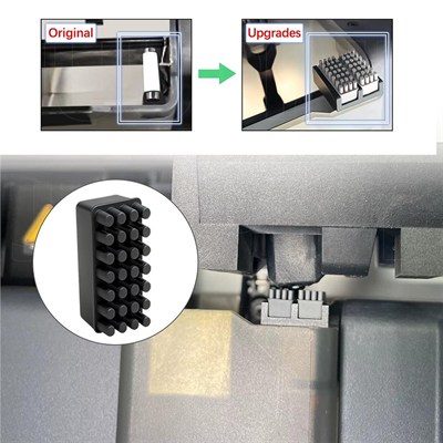 Bambu Lab X1-P1 Serisi Geliştirilmiş Çiftli Metal Nozzle Temizleme Silikonu
