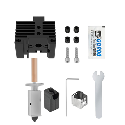 Bambu Lab X1 P1P Yükseltilmiş Hotend TZ V2.0 Bi Metal Heatbreak-Siyah