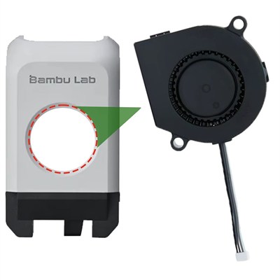 Bambu Lab X1 Serisi 5015 Ön Kapak Parça Soğutma Fanı