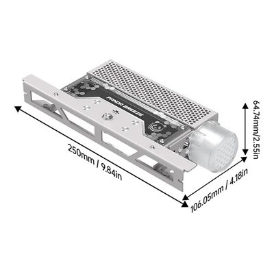 BIGTREETECH Panda Breeze Cross Flow Fan-Bambu Lab A1 Uyumlu Turbo Fan