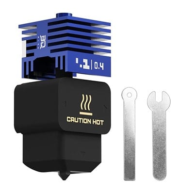 BIGTREETECH Panda Juicer SF-H/A H2S-H2D-H2C-P2S-A1-A1 Mini Sertleştirilmiş Çelik Hotend Kiti-Mavi-0.4mm