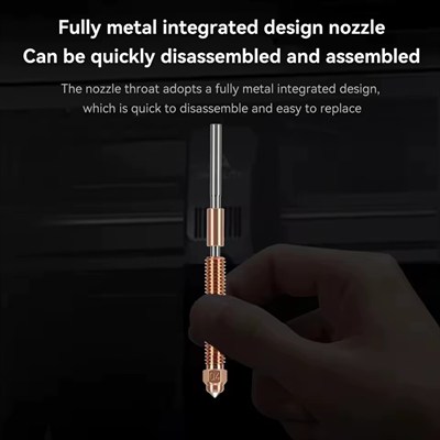 Creality Hi-K2 Plus Uyumlu Quick Swap Çelik Nozzle-0.2mm
