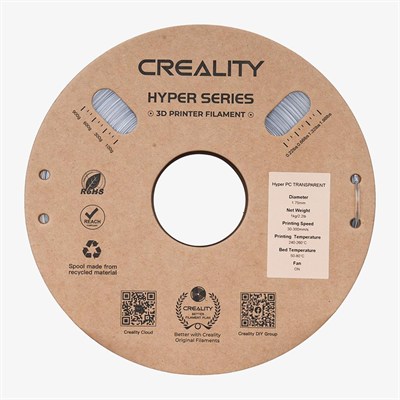 Creality Hyper PC Filament Transparan 1.75mm 1kg