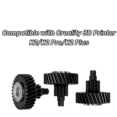 Creality K2 Serisi Geliştirilmiş Extruder Motor Dişlisi-Full Metal Şanzıman Dişlisi