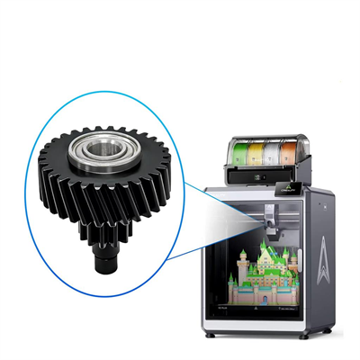 Creality K2 Serisi Geliştirilmiş Extruder Motor Dişlisi-Full Metal Şanzıman Dişlisi