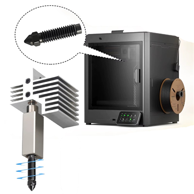 Elegoo Centauri Carbon Sertleştirilmiş Çelik Nozzle-08mm
