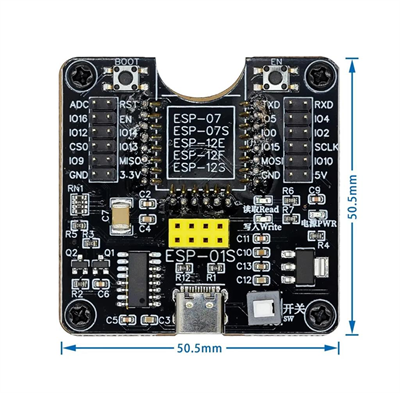 ESP-8266 Programlayıcı Adaptör Modülü-Geliştirme Kartı Test Kiti
