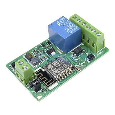 ESP8266 ESP-12F AC 90-250v-DC 5-26V 1 Kanal Wifi Röle Modülü