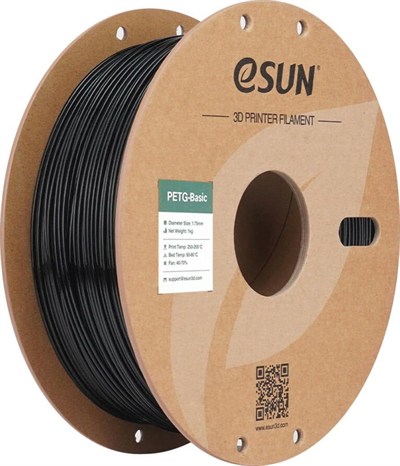 Esun PETG Basic Filament Siyah 1.75mm 1000gr