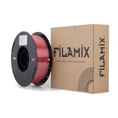 Filamix Rapid Petg Filament 1.75mm 1Kg Transparan Pembe