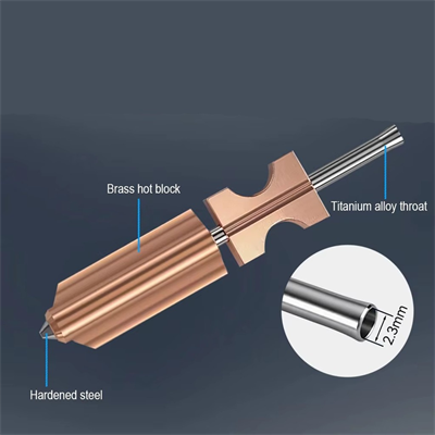 Flashforge AD5X Nozzle Assembly-Çelik Nozzle-0.4mm