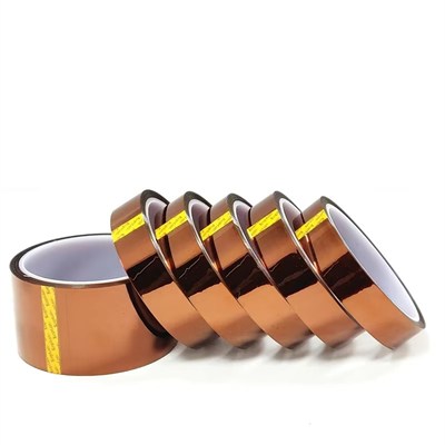 Isıya Dayanıklı Kapton Bant-Kahverengi-30mmx30metre