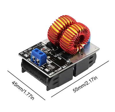 Mini İndüksiyon Isıtma Güç Kaynağı Modülü-120W 5-12V ZVS