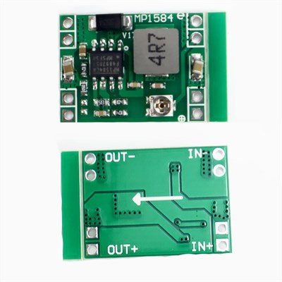MP1584EN 3A 0.8-20V Arası Mini Ayarlanabilir Voltaj Düşürücü Regülatör Kartı-Giriş 4.5-28V