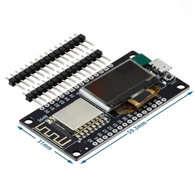NodeMCU ESP8266 0.96 Inch OLED Wifi Geliştirme Modülü Micro USB