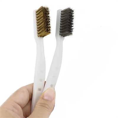 Nozzle Temizleme Fırçası Seti-Bakır Telli+Çelik Telli