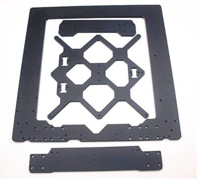 Prusa Mk3s Metal Kesim Şase(4mm)