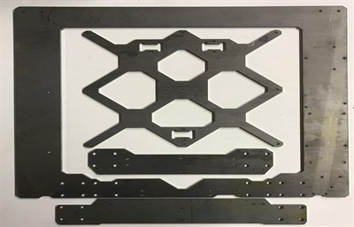 Prusa Mk3s Metal Kesim Şase(4mm)