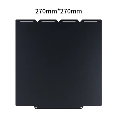 Snapmaker U1 Çift Taraflı Düşük Sıcaklık Soğuk Baskı Yüzeyi-Siyah-270x270mm