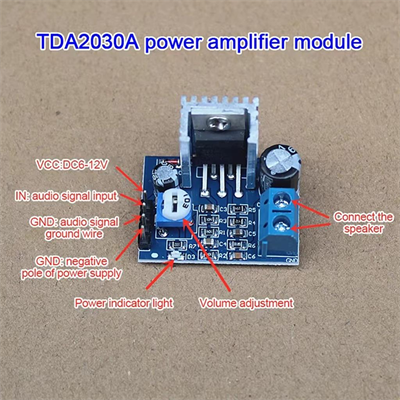 TDA2030A Mono 18W Amfi Devresi Modülü