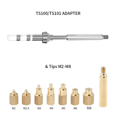 TS100-TS101 + 936 Havya İnsert Çakma Aparatı-M2-M2,5-M3-M5-M5-M6-M7-M8