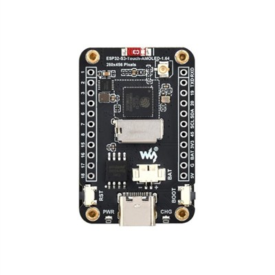 WaveShare ESP32-S3 AMOLED Dokunmatik Ekranlı Wi-Fi-Bluetooth Geliştirme Board