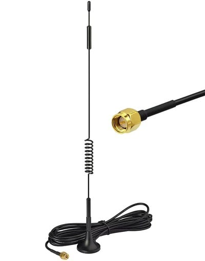 Yüksek Kazançlı 4G-LTE 5dBi 700-2600 MHz SMA Erkek Wifi Anten-32cm