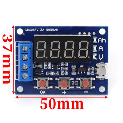 ZB2L3 18650 Lityum Akü Pil Kapasite Test Cihazı 1.5-15V 3A