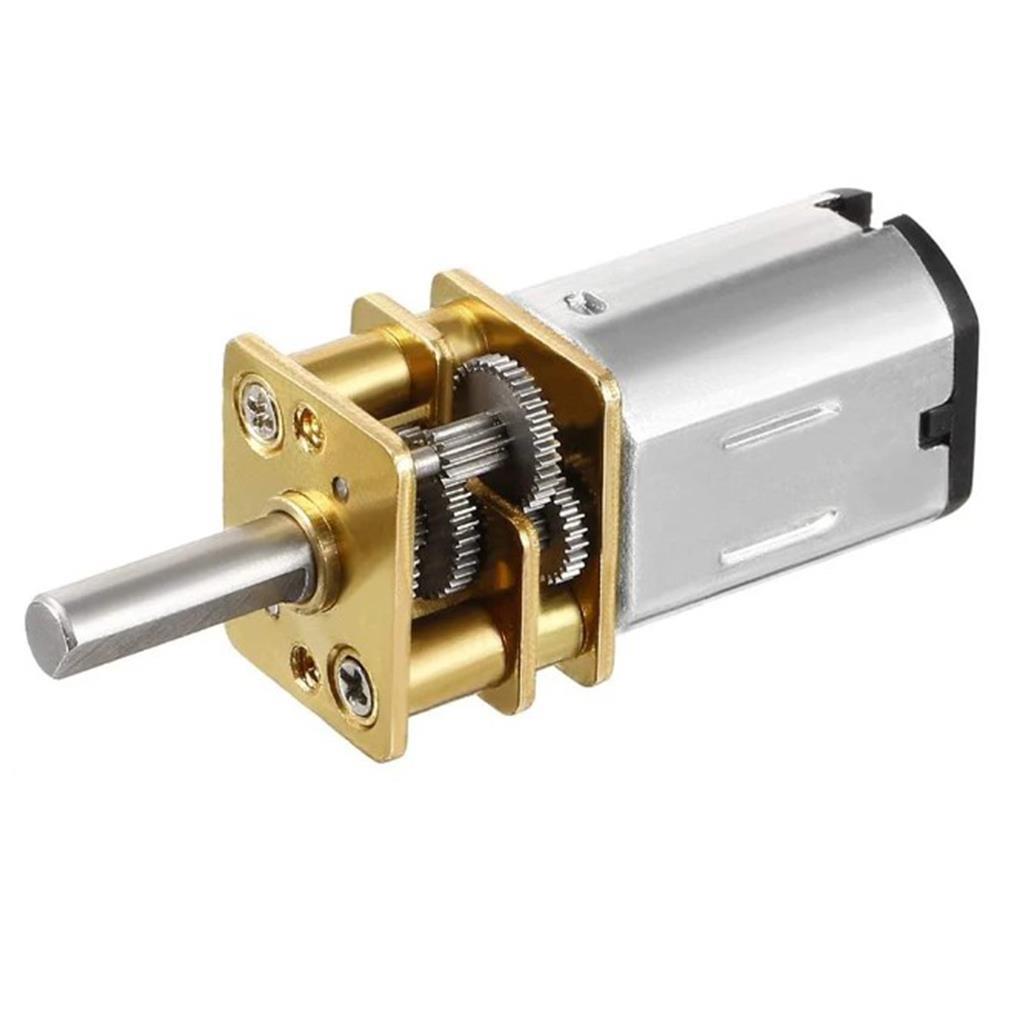 12V 120 Rpm Redüktörlü Mikro DC Motor N20